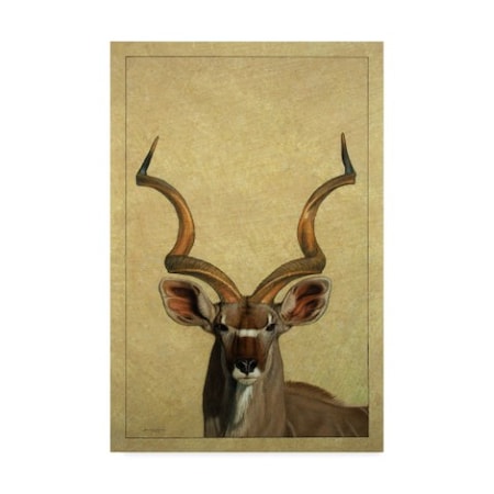 James W. Johnson 'Kudu' Canvas Art,30x47